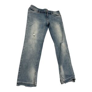 White House Black Market Light Blue Cropped Jeans